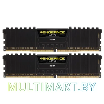 Оперативная память Corsair Vengeance LPX 2x4GB DDR4 PC-19200 (CMK8GX4M2A2400C16)